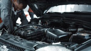 Recall: O que é, como funciona e como verificar o status do seu veículo Mecânico inspecionando o motor para verificar recall do veículo