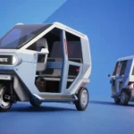 Hyundai inova com tuk-tuk elétrico e adaptado para alagamentos