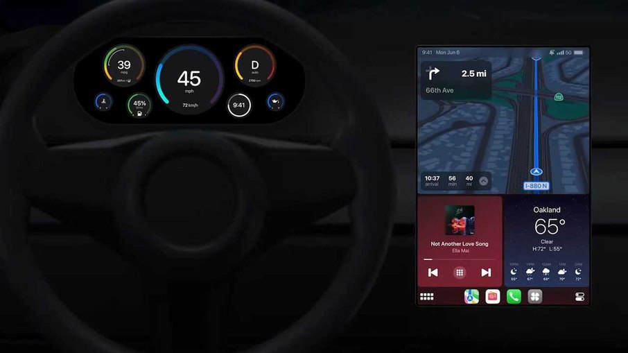 Atraso na nova geração do Apple CarPlay