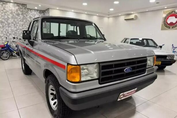 Descubra a Ford F1000 SS de 1992: Uma Relíquia Impecável