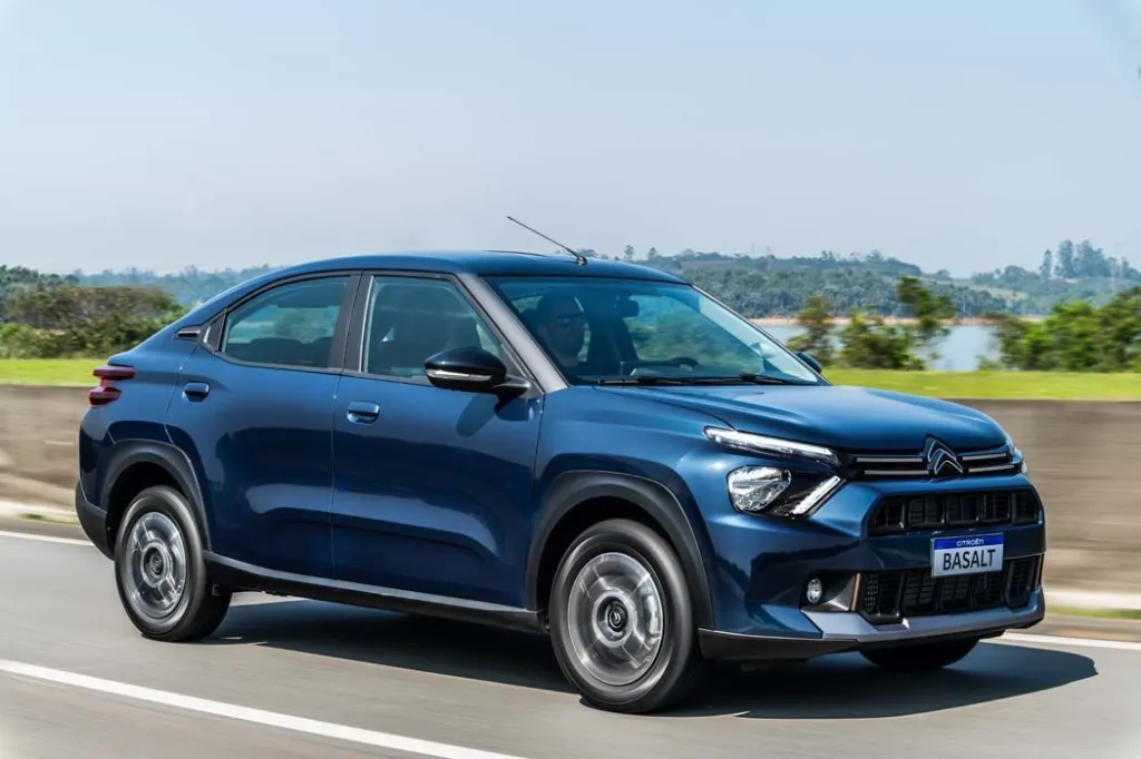 Os 10 Carros que Menos Desvalorizam no Brasil em 2025 Citroën Basalt Shine Turbo