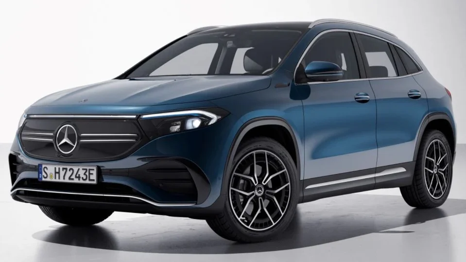 Os 10 Carros que Menos Desvalorizam no Brasil em 2025 Mercedes-Benz EQA 250 AMG Line