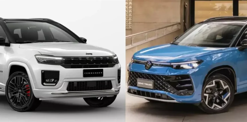 Tiguan R-Line vs Commander Blackhawk: preço e consumo