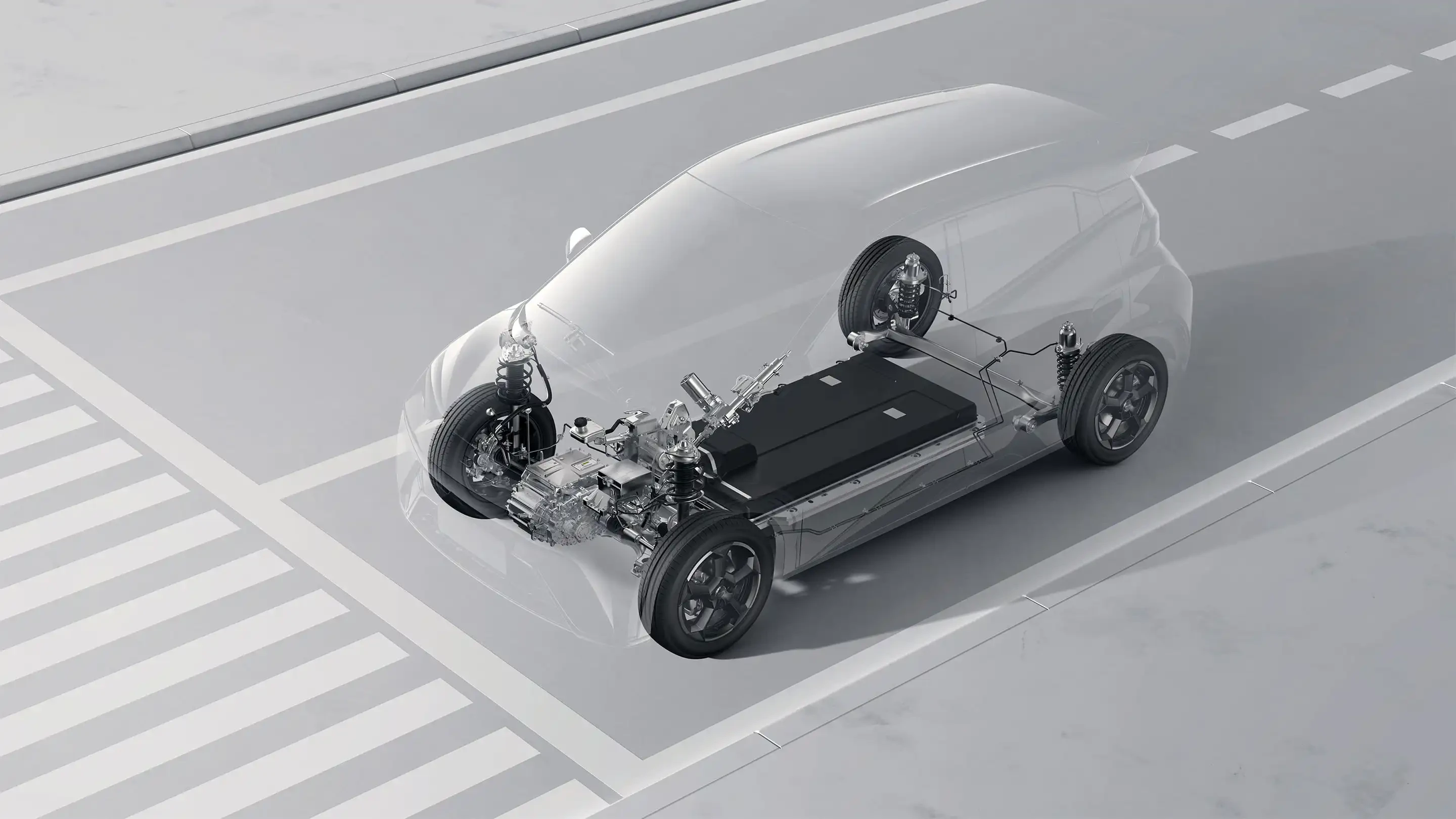 Tecnologia BYD Dolphin Mini 2026 plataforma e-Platform 3.0 com bateria Blade