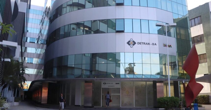 Nova sede administrativa do Detran BA no bairro Sussuarana em Salvador