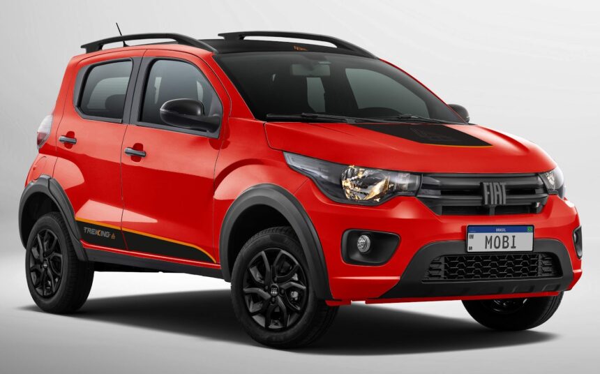 Fiat Mobi Trekking 2026 - carro mais barato do Brasil