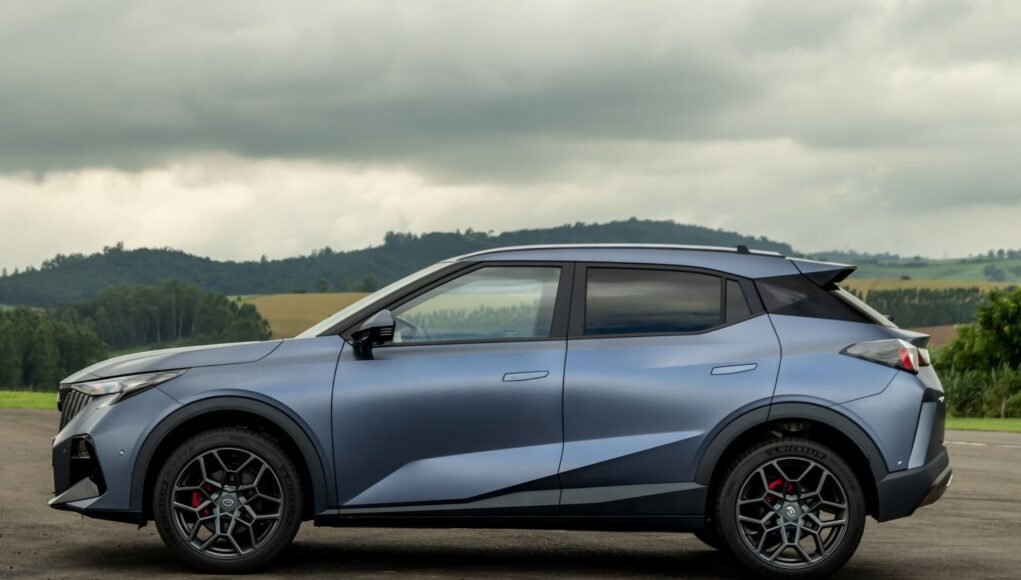 GAC GS3 2026 SUV perfil lateral completo