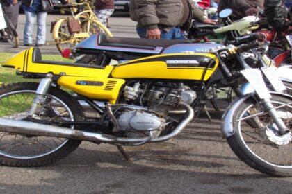 Honda CG 125 primeira moto Honda produzida no Brasil em 1976