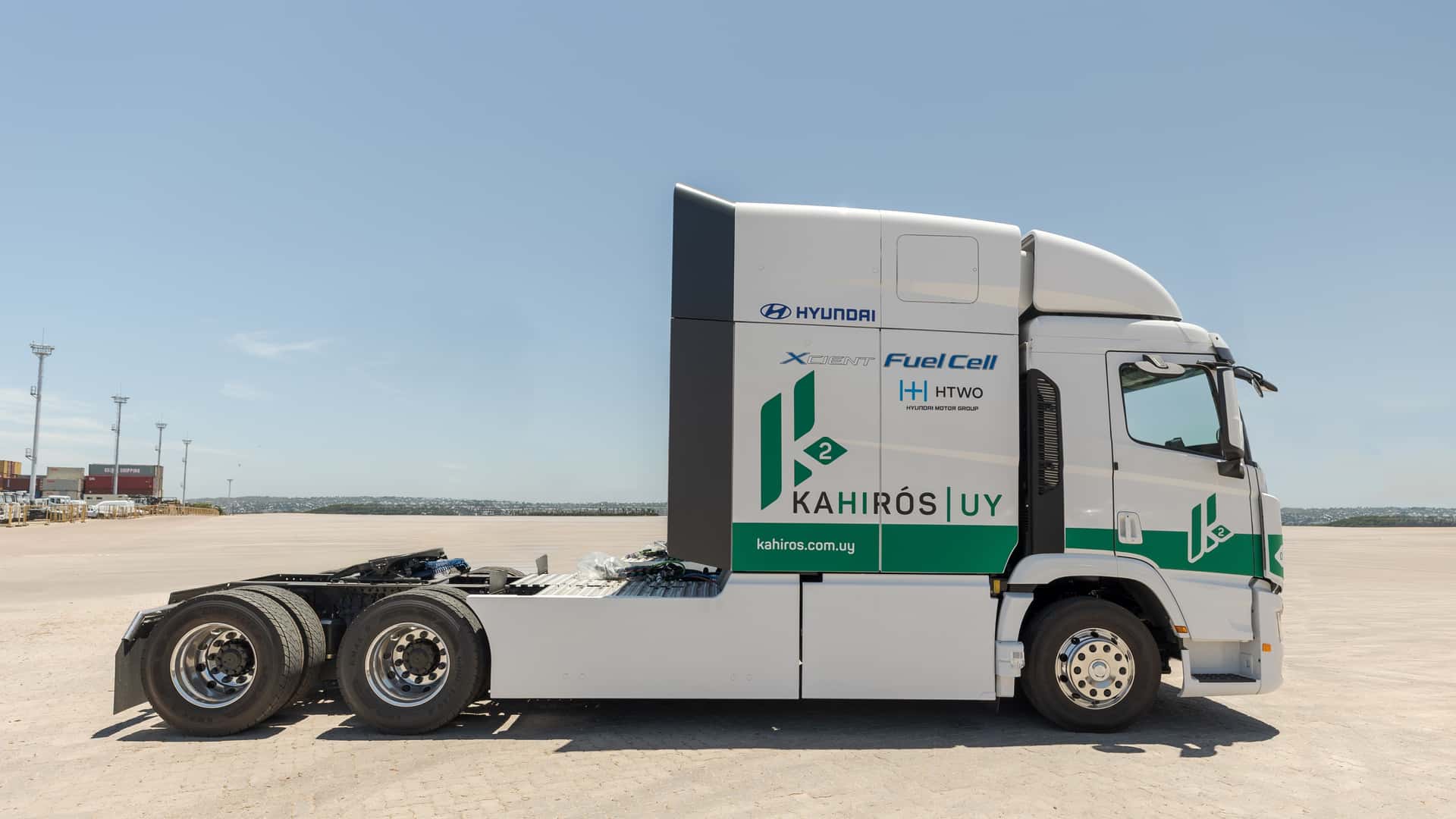 Hyundai XCIENT Fuel Cell: preço, autonomia e operação no Uruguai