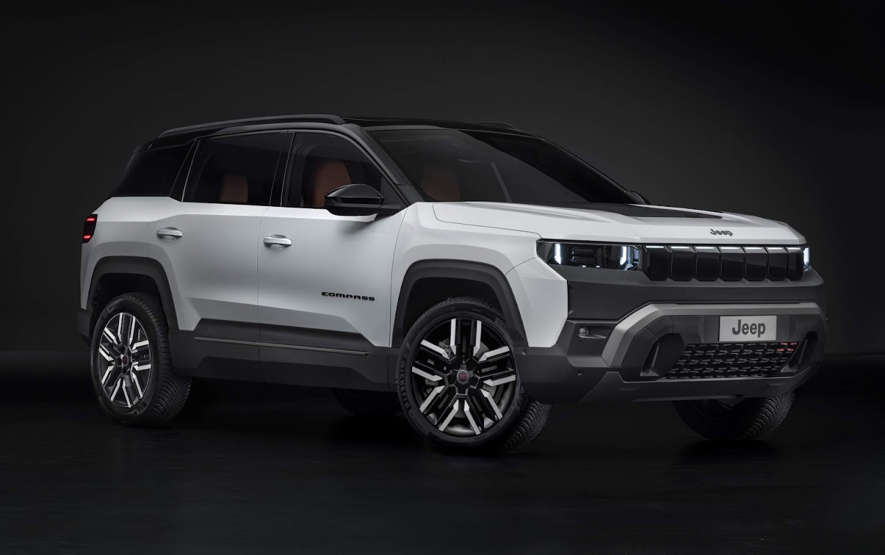 Stellantis vai lançar 7 carros híbridos no Brasil em 2026; veja quais Novo Jeep Compass 2026 com design renovado e versão híbrida 48V