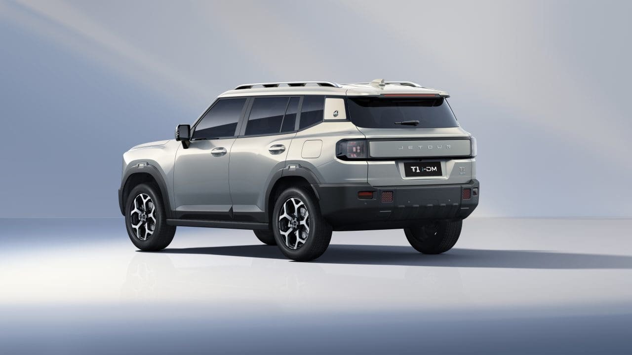 Jetour no Brasil 2026: Preços, Versões e Tudo Sobre os SUVs S06, T1 e T2 Jetour T1 2026 SUV híbrido plug-in perfil lateral design quadrado