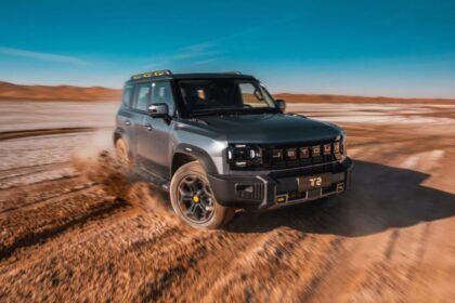 Jetour T2 2026 SUV híbrido plug-in vista exterior frontal oficial