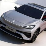 MG4 X elétrico com bateria semissólida — vista frontal em foto oficial de divulgação (China 2026)