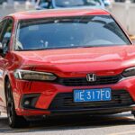 Honda Civic G11 2022 sedan vista frontal lateral