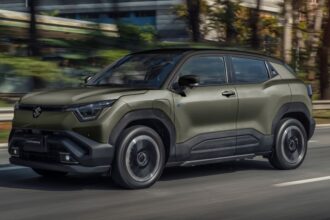 Suzuki e-Vitara 2026 SUV elétrico 4x4 verde