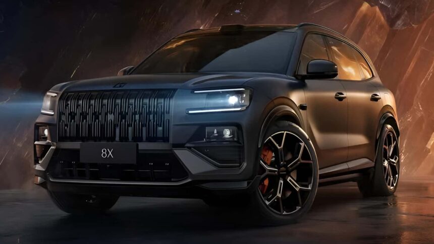 Zeekr 8X: SUV Híbrido de 1.400 cv e 1.416 km de Autonomia Zeekr 8X SUV híbrido plug-in com 1.400 cv e autonomia de 1.400 km
