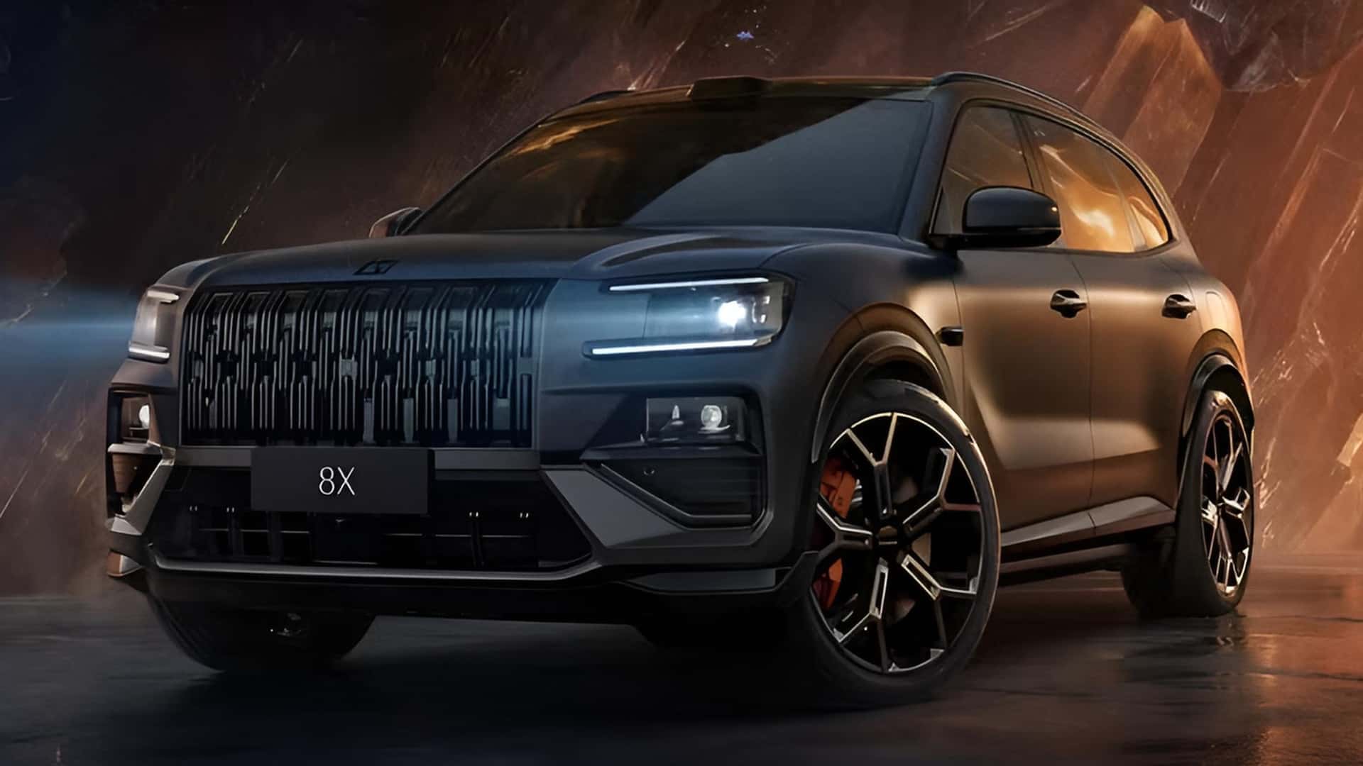 ZEEKR 8X: SUV híbrido de 1.400 cv e 1.416 km de autonomia