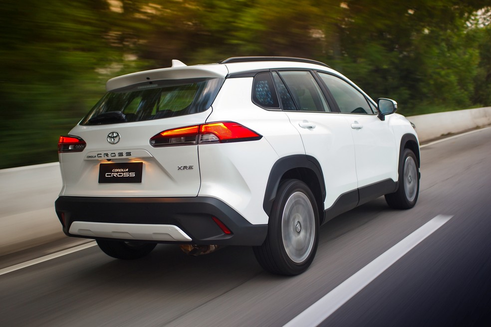 O Toyota Corolla Cross XRE é equipado com o motor 2.0 aspirado flex — Foto: Divulgação/Toyota