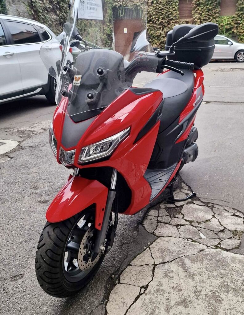 APRILIA SXR 160cc — Ilustração
