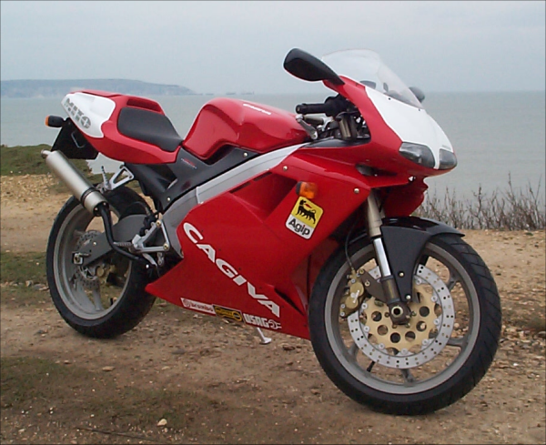CAGIVA MITO 125 — Ilustração