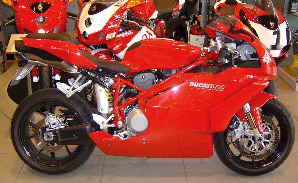 DUCATI 999 998cc — Ilustração