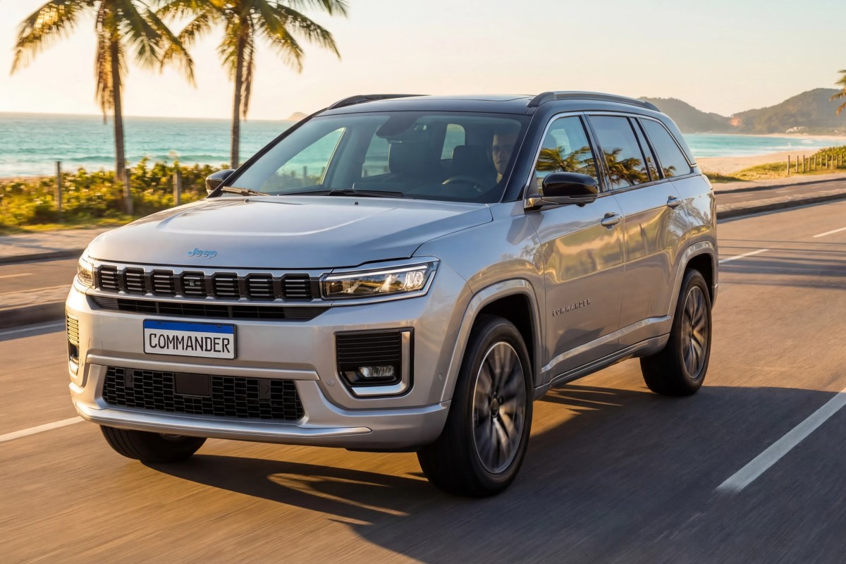 Jeep Commander 2027: Preços, motor híbrido e consumo