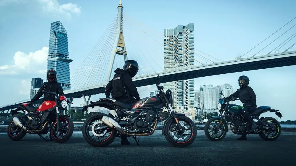 Royal Enfield Guerrilla 450 Apex — foto de divulgação