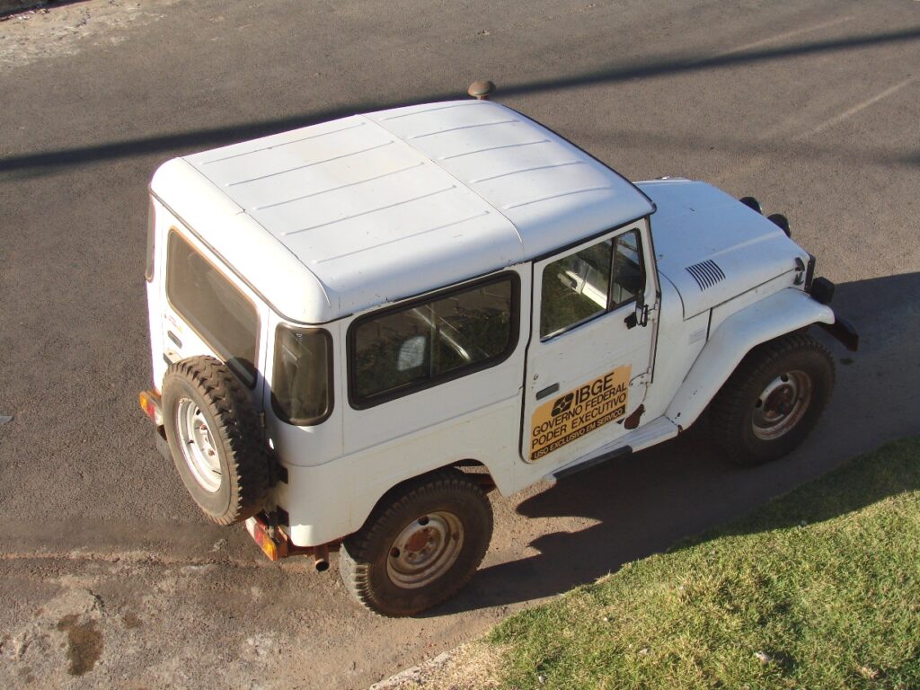 Toyota Band. Jipe 4x4 Sport 3.7 Diesel — Ilustração