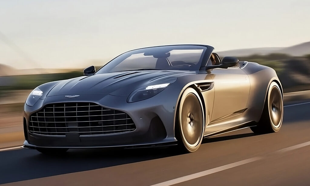 ASTON MARTIN DB12 Volante 4.0 V8 680cv — Ilustração