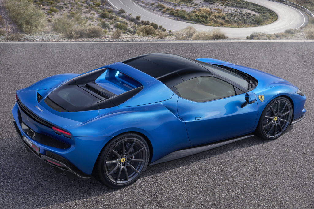 Ferrari 296 GTS (Híbrido) — Ilustração