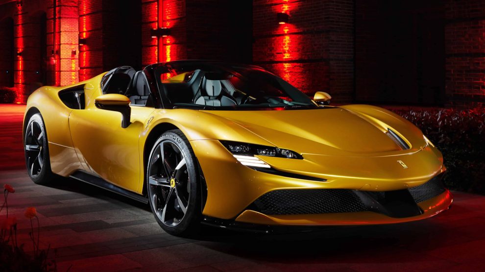 Ferrari SF 90 SPIDER 4.0 V8 Bi-Turbo (Híbrido) — Ilustração