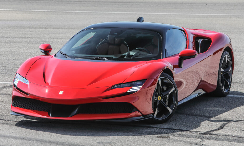 Ferrari SF 90 STRADALE 4.0 V8 Bi-Turbo (Híbrido) — Ilustração