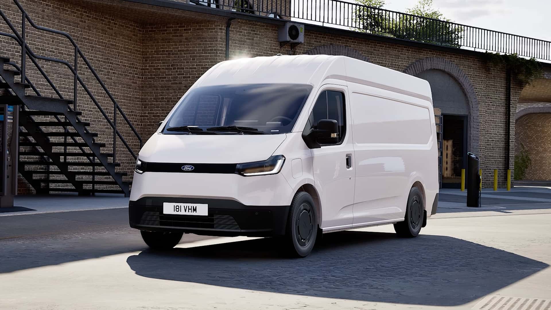 Ford Transit City elétrica — foto de divulgação