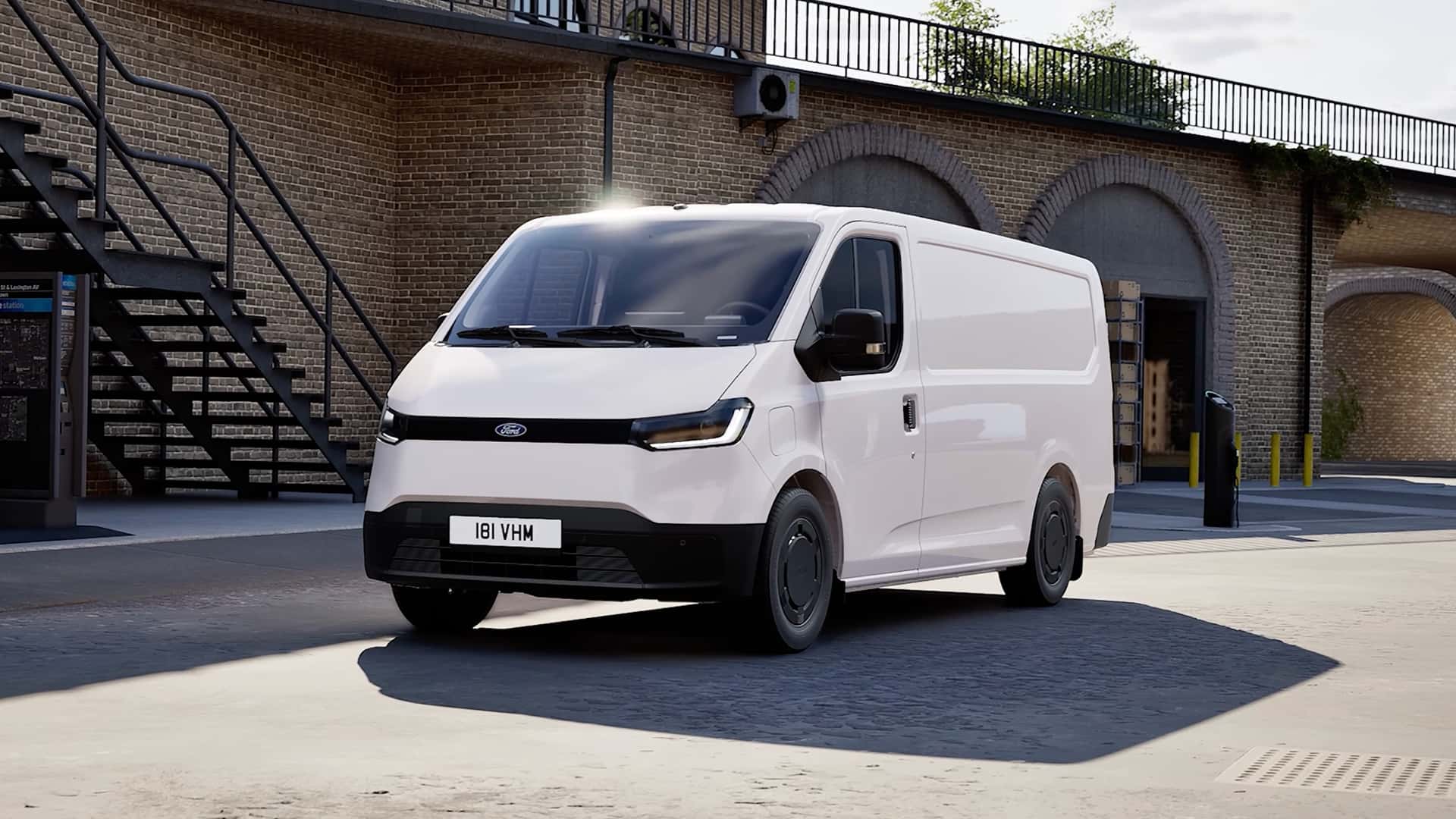 Ford Transit City elétrica — foto de divulgação