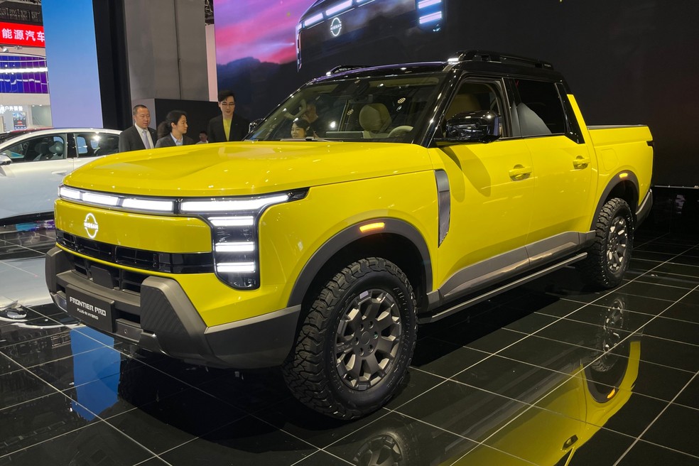 Nova geração da Nissan Frontier tem chances de chegar ao Brasil, mas qualquer novidade deve ficar para 2027 — Foto: Cauê Lira/Autoesporte