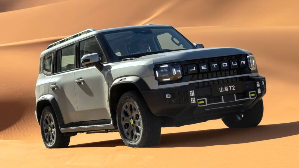 Jetour T2 Premium — Ilustração