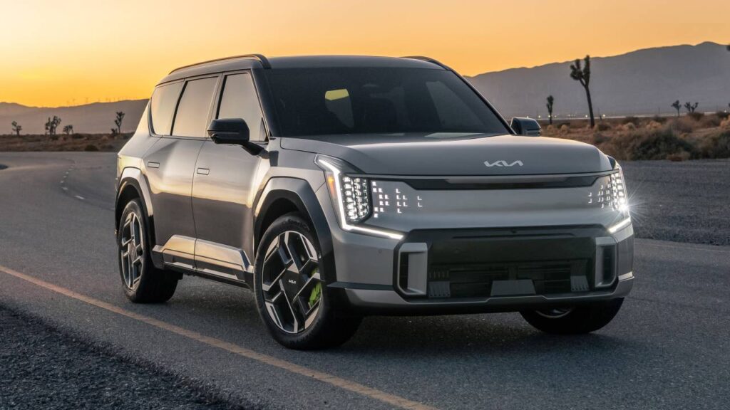 Kia Motors EV9 GTL (Elétrico) — Ilustração