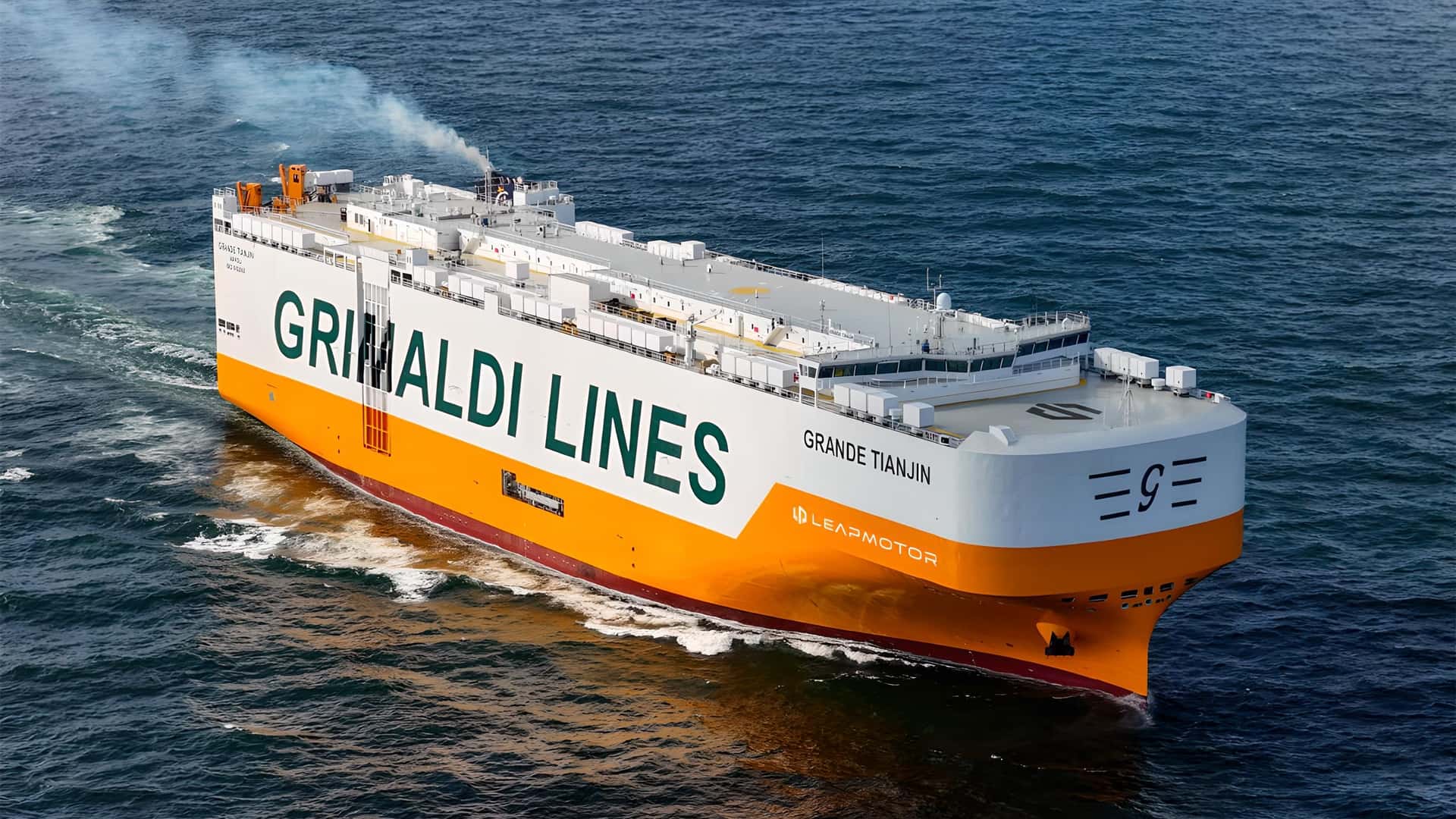 Leapmotor: navio para transporte de veículos