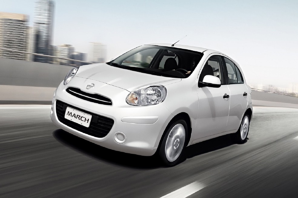 O Nissan March S mede 3,78 m de comprimento — Foto: Divulgação/Nissan