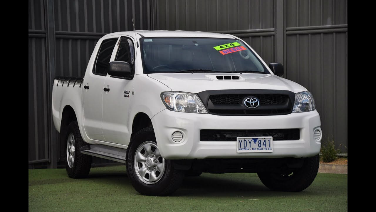 Hilux 2010 usada: Preços, consumo e versão certa