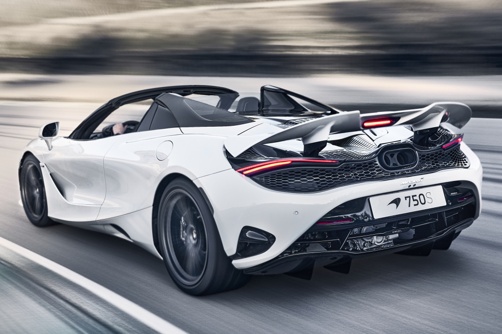 Mclaren 750S Spider 4.0 Bi-Turbo V8 2p — Ilustração