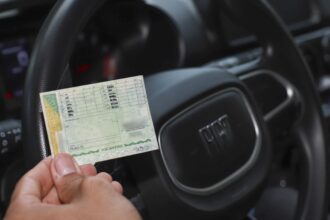 tela do app CNH do Brasil mostrando renovação automática da CNH e interface de serviços digitais