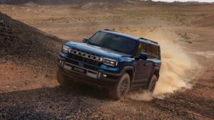 Jetour G700 jipão PHEV oficial em vista frontal — primeiro modelo da submarca GAIA