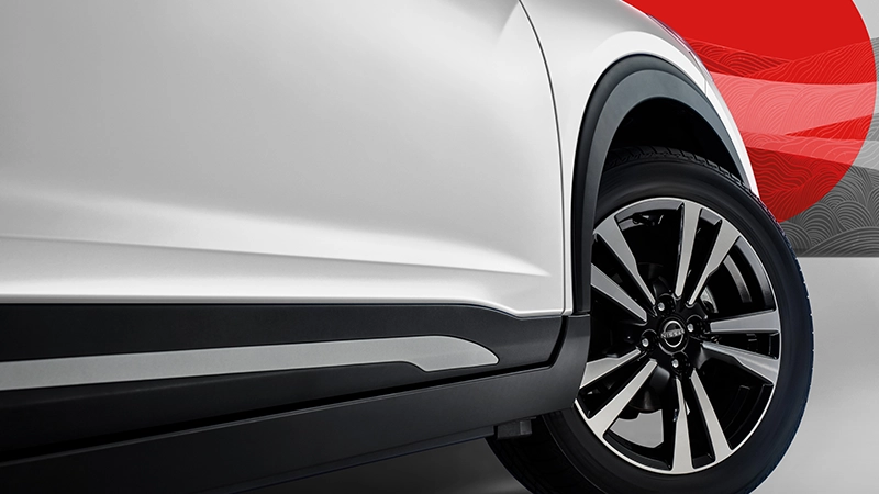 Nissan Kicks Play Sense 2025: review completo, preço, consumo e ficha técnica Rodas de liga leve 17 polegadas do Nissan Kicks Play 2025
