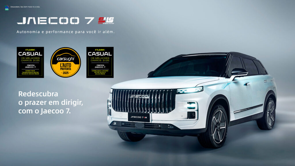 Jaecoo 7 SHS-P SUV híbrido plug-in da Jaecoo