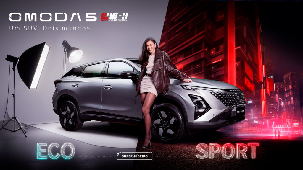 Omoda 5 frente — modelo vendido no Brasil