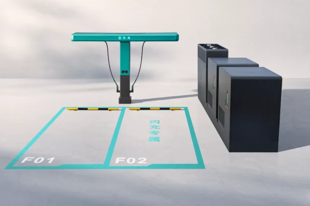 Estação BYD FLASH Charger Megawatt de 1.500 kW — recarga ultrarrápida