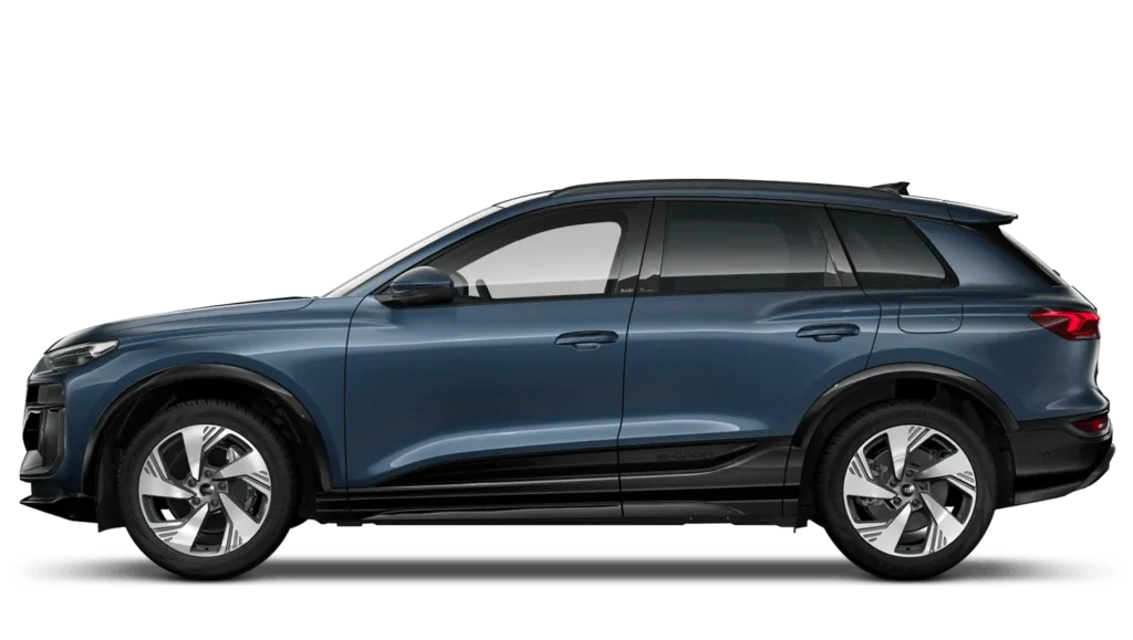 Audi Q6 E-Tron Quattro Sportback Performance Black — Ilustração