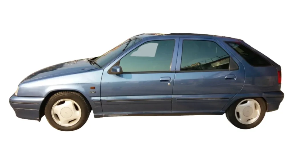Citroën ZX Volcane 3p e 5p — Ilustração