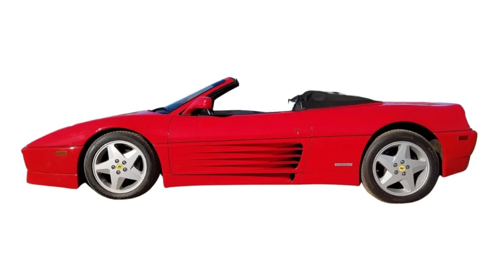 Ferrari 348 TS/TB 3.4 — Ilustração